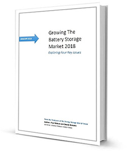 Growing The Battery Storage Market 2018
